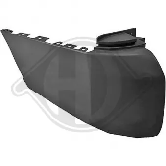 DIEDERICHS 4098157 - Pare-chocs arrière gauche