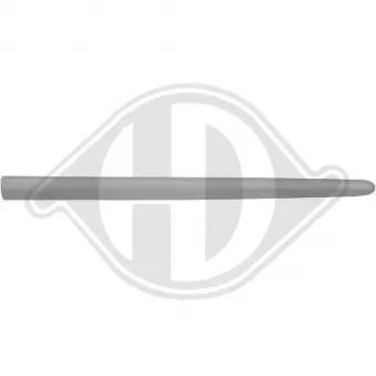 Baguette et bande protectrice, porte avant droit DIEDERICHS [4225720]