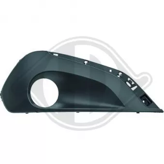 DIEDERICHS 4227146 - Grille de ventilation, pare-chocs