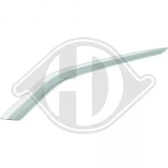 DIEDERICHS 4227163 - Baguette et bande protectrice, pare-chocs avant gauche