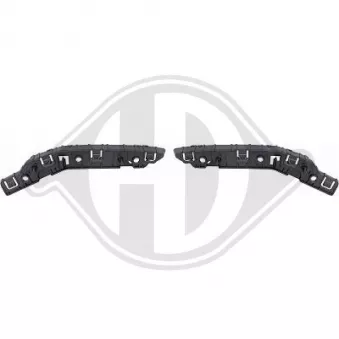 DIEDERICHS 4228638 - Support, pare-chocs 