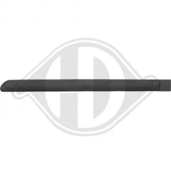 DIEDERICHS 4234422 - Baguette et bande protectrice, porte arrière droit