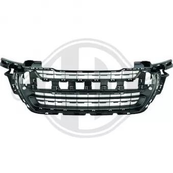 DIEDERICHS 4235145 - Grille de ventilation, pare-chocs