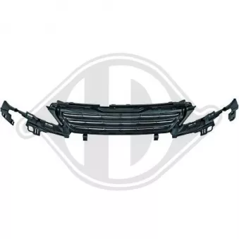 DIEDERICHS 4236040 - Grille de radiateur