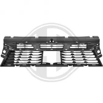 DIEDERICHS 4236444 - Grille de ventilation, pare-chocs