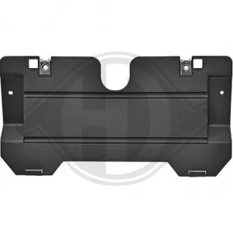 Support de plaque d'immatriculation DIEDERICHS [4406054]