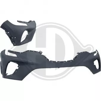 DIEDERICHS 4407051 - Pare-chocs