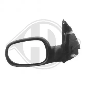 DIEDERICHS 4412224 - Rétroviseur extérieur