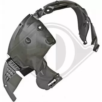 DIEDERICHS 4413017 - Garniture, passage de roue avant gauche