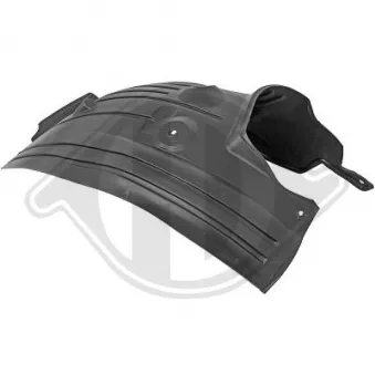 DIEDERICHS 4414117 - Garniture, passage de roue avant gauche