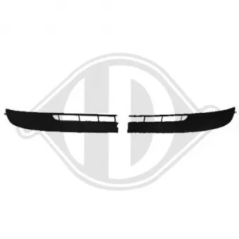 Baguette et bande protectrice, pare-chocs DIEDERICHS [4414662]