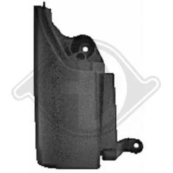 Baguette et bande protectrice, pare-chocs arrière gauche DIEDERICHS [4414669]