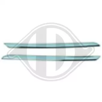 DIEDERICHS 4416044 - Baguette et bande protectrice, grille de radiateur