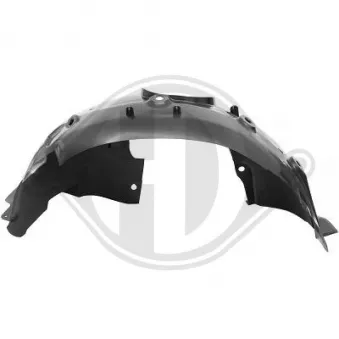 DIEDERICHS 4417008 - Garniture, passage de roue avant droit