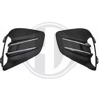 Grille de ventilation, pare-chocs DIEDERICHS [4417047]