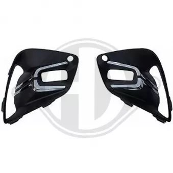 DIEDERICHS 4417049 - Grille de ventilation, pare-chocs