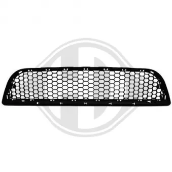 DIEDERICHS 4420645 - Grille de ventilation, pare-chocs