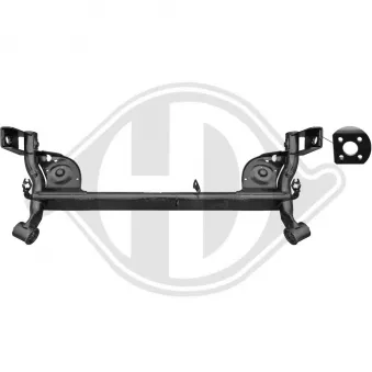 DIEDERICHS 4455419 - Corps d'essieu