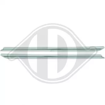 Baguette et bande protectrice, grille de radiateur DIEDERICHS [4466042]