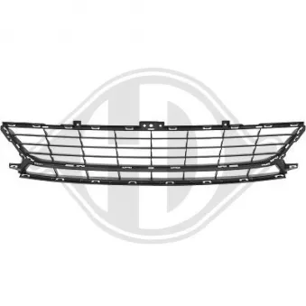 Grille de ventilation, pare-chocs DIEDERICHS [4466045]