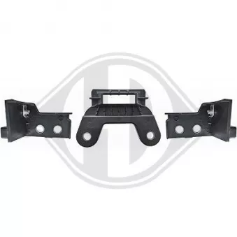 DIEDERICHS 4467054 - Support, pare-chocs 