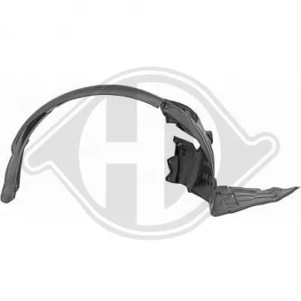 Garniture, passage de roue avant droit DIEDERICHS [4474008]