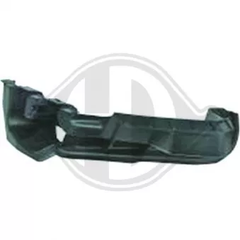 DIEDERICHS 4482069 - Support, pare-chocs arrière gauche