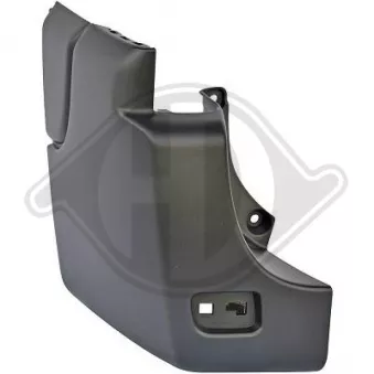 DIEDERICHS 4487057 - Pare-chocs arrière gauche