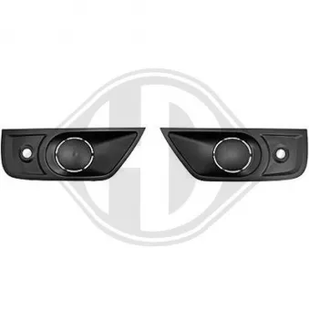 Grille de ventilation, pare-chocs DIEDERICHS [4487248]