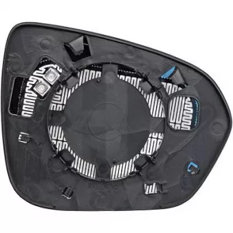 DIEDERICHS 4561227 - Verre de rétroviseur, rétroviseur extérieur