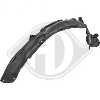 DIEDERICHS 5205008 - Garniture, passage de roue avant droit