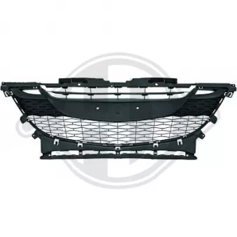 DIEDERICHS 5619045 - Grille de ventilation, pare-chocs