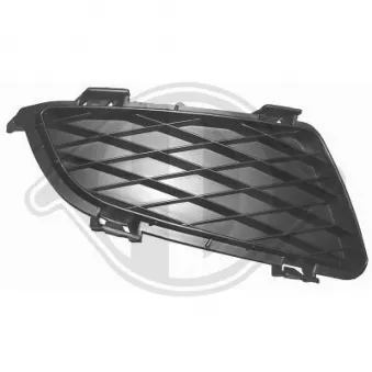 DIEDERICHS 5625046 - Grille de ventilation, pare-chocs