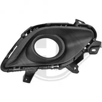 DIEDERICHS 5627046 - Grille de ventilation, pare-chocs