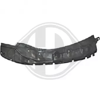 DIEDERICHS 5881819 - Garniture, passage de roue avant gauche