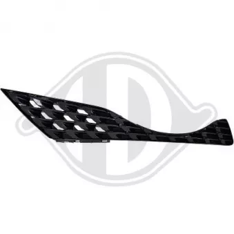 DIEDERICHS 6075148 - Grille de ventilation, pare-chocs