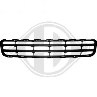 DIEDERICHS 6414145 - Grille de ventilation, pare-chocs