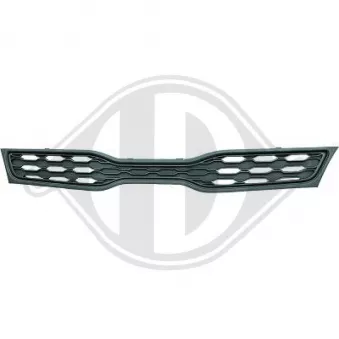DIEDERICHS 6542040 - Grille de radiateur