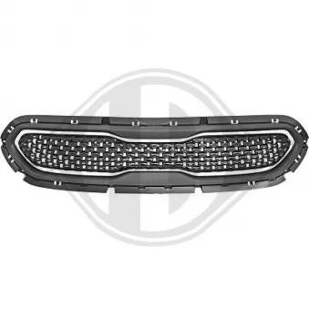 Grille de radiateur DIEDERICHS [6570040]
