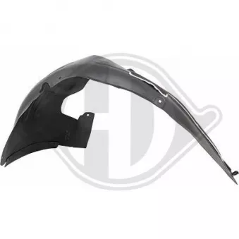 DIEDERICHS 6570109 - Garniture, passage de roue avant gauche