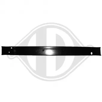 DIEDERICHS 6605160 - Support, pare-chocs