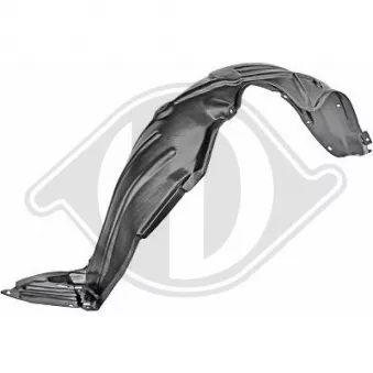 Garniture, passage de roue avant gauche DIEDERICHS [6606009]