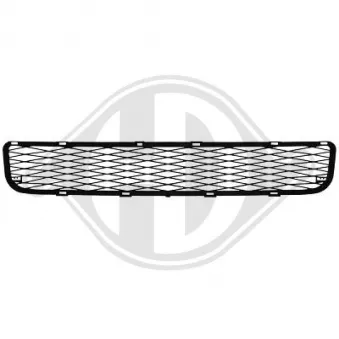 DIEDERICHS 6606045 - Grille de ventilation, pare-chocs
