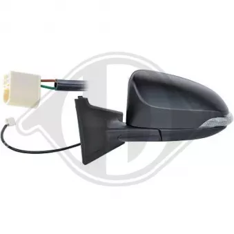 DIEDERICHS 6607025 - Rétroviseur extérieur