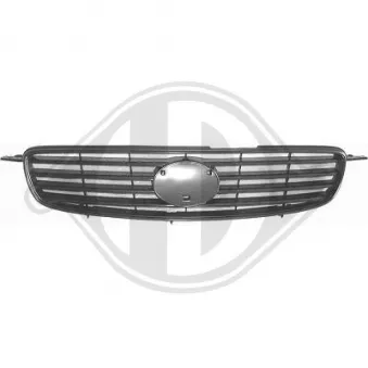 DIEDERICHS 6617040 - Grille de radiateur