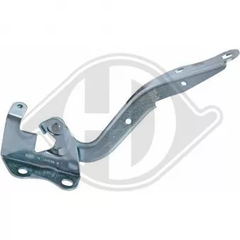 DIEDERICHS 6619019 - Charnière, capot-moteur