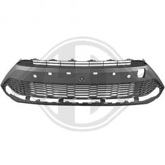 DIEDERICHS 6642145 - Grille de ventilation, pare-chocs