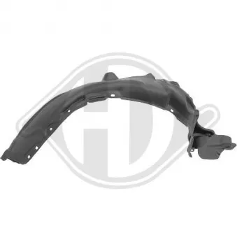 DIEDERICHS 6686012 - Garniture, passage de roue avant droit