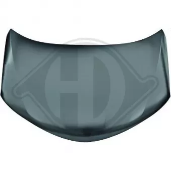 DIEDERICHS 6687400 - Capot-moteur