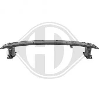 DIEDERICHS 6687414 - Support, pare-chocs